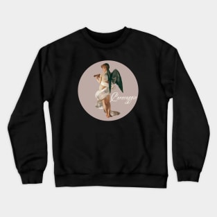 Caravaggio's angel Crewneck Sweatshirt